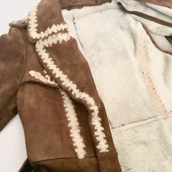 NEW European Style Genuine Italian Fontani Shearling - Made in Italy - Picture 8 of 8